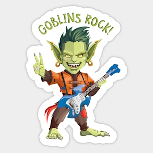 Goblins Rock! Sticker